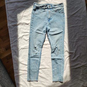 High Waisted Skinny Jeans